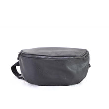 Load image into Gallery viewer, Little Burgundy Unisex Black Hip Pack
