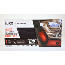 Load image into Gallery viewer, Luxe By Alpena Heated Front Seat Cover Black-Liquidation Store
