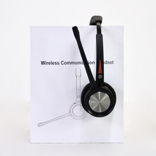 MKJ Wireless Telephone Headset with Microphone Noise Cancelling