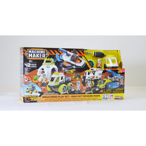 Machine Maker 42-pieces Mega Mars Playset