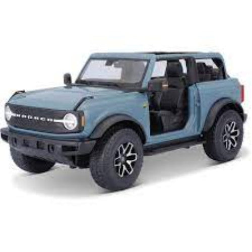 Maisto 31457bl Blue Special Edition 1:18 Diecast Model Car for 2021 Ford Bronco Badlands