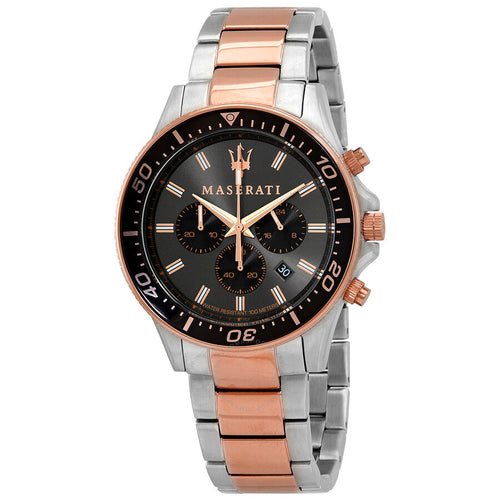 Maserati Sfida Chronograph Quartz Men's Watch - Black Dial