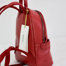 Load image into Gallery viewer, Matt &amp; Nat Dwell Collection July Mini Backpack Red
