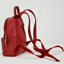 Load image into Gallery viewer, Matt &amp; Nat Dwell Collection July Mini Backpack Red-Liquidation Store
