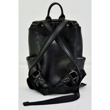 Load image into Gallery viewer, Matt &amp; Nat Dwell Collection Mini Brave Backpack Black-Liquidation Store
