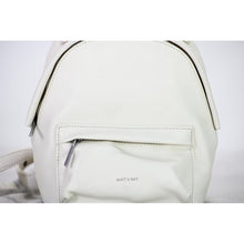 Load image into Gallery viewer, Matt &amp; Nat Loom Collection Bali Mini Backpack Ivory
