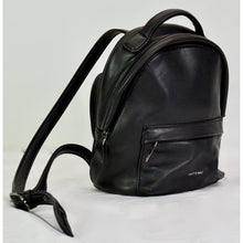 Load image into Gallery viewer, Matt &amp; Nat Loom Collection Munich Mini Backpack Black
