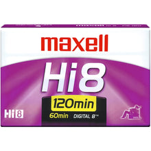 Load image into Gallery viewer, Maxell P6-120 Xrm hi-8 Professional Quality 120 Minute 8mm Film
