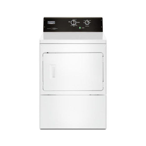Maytag 7.4 cu. ft. Commercial-Grade Residential Dryer White YMEDP575GW SN MA0901367