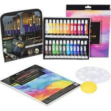 Load image into Gallery viewer, Meeden 37 Piece Watercolor Painting Kit
