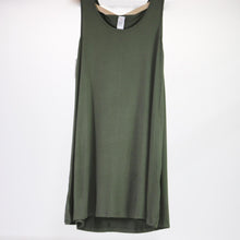 Load image into Gallery viewer, Messy Buns Lazy Days Dress Olive Green Large
