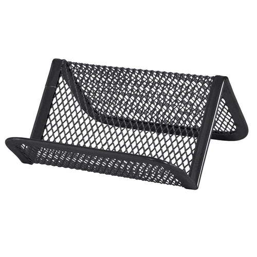 Metal Mesh Business Card Holder Desk Holder 4 Holders