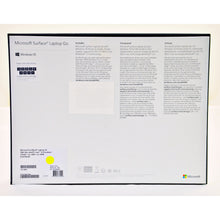Load image into Gallery viewer, Microsoft Surface Laptop Go 12.4&quot; Windows Computer Intel Core i5 8GB DDR 256GB S
