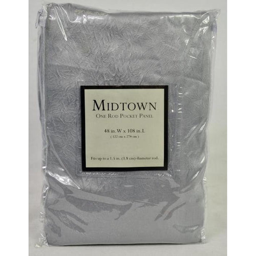 Midtown Rod Pocket Curtain Panel 108