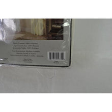 Load image into Gallery viewer, Midtown Window Scarf Valance 216&quot; Cream
