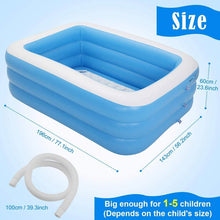 Load image into Gallery viewer, Minterest Inflatable Kiddie Pool 77&quot; x 56&quot;-Liquidation Store
