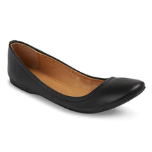Load image into Gallery viewer, Mossimo Women&#39;s Ona Scrunch Ballet Flats Black 11W
