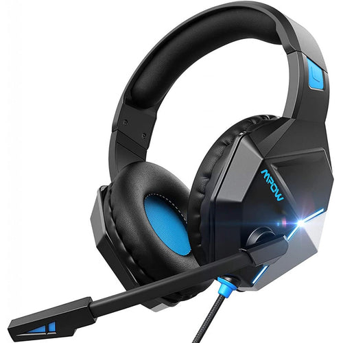 Mpow EG10 Gaming Headset With Noise Canceling Technology Blue/Black