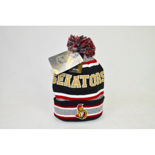 NHL Ottawa Senators Men's Pom Pom Winter Hat