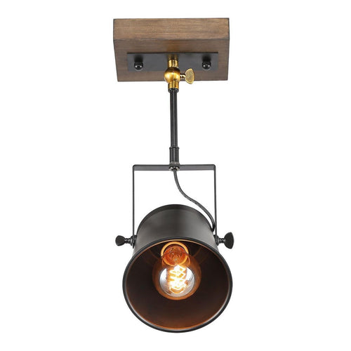NewWorldDecor Wooden Canopy One-Light Track Kit