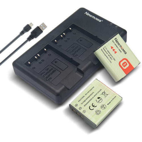 Newmowa USB Dual Charger 2 Battery Pack