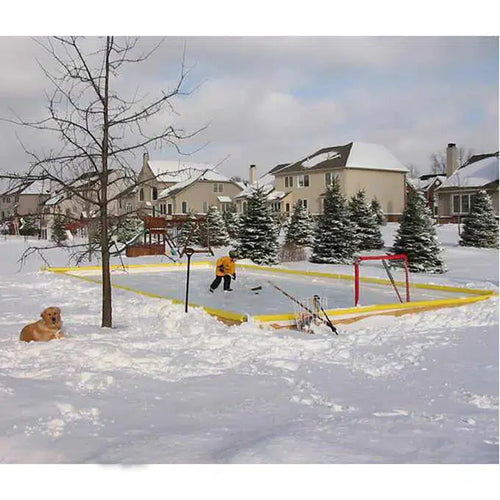NiceRink 6.1 m x 12.2 m (20 ft. x 40 ft.) Rink-in-a-Box