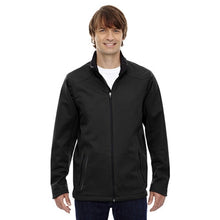 Load image into Gallery viewer, North End Men&#39;s Splice 88655 Three-Layer Light Bonded Soft Shell Jacket Black XXXL

