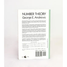 Load image into Gallery viewer, Number Theory by George E. Andrews
