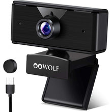Load image into Gallery viewer, OOWolf HD 1080P Webcam With Noise Canceling Microphone
