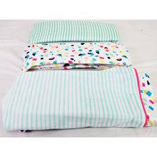 Load image into Gallery viewer, Oh Joy! 4 pc Crib Bedding Set My Love Pink/Mint
