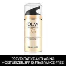 Load image into Gallery viewer, Olay Total Effects 7-in-1 Anti-aging UV Moisturizer
