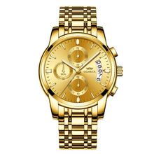 Load image into Gallery viewer, Olmeca Men&#39;s 0826M Analog Watch Gold Tone
