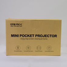 Load image into Gallery viewer, One-Mix White LED Mini Pocket Projector
