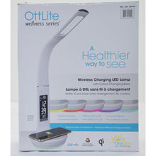 Load image into Gallery viewer, OttLite Wireless Charging LED Lamp - White
