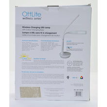 Load image into Gallery viewer, OttLite Wireless Charging LED Lamp - White
