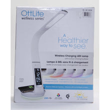Load image into Gallery viewer, Ottlite Wireless Charging LED Lamp With Colour Changing Base-Liquidation Store
