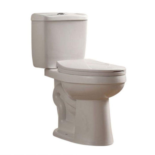 Ove Newport 2-Piece Elongated Soft Close Toilet - White
