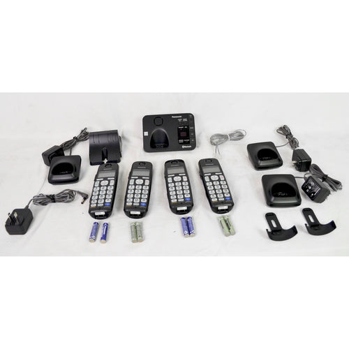 Panasonic KX-TG454SK Link2Cell 4-Handsets Cordless Phone