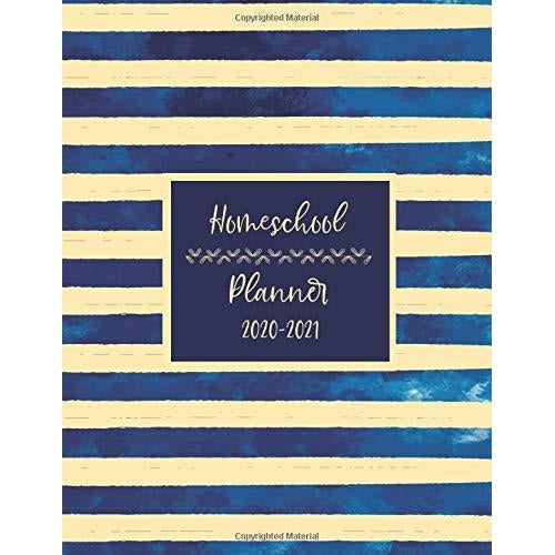 Paperback Homeschool Planner 2020-2021