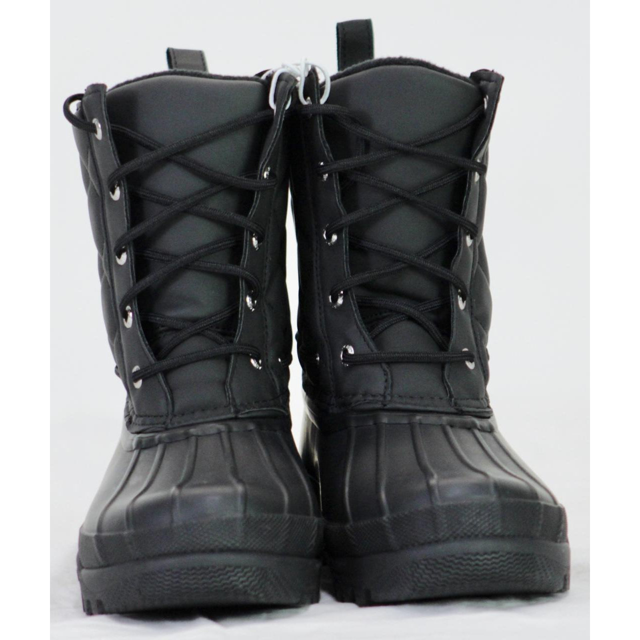 Black sperry duck boots womens best sale