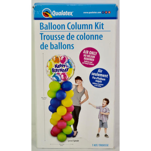 Pioneer Qualatex Happy Birthday Balloon Column Kit