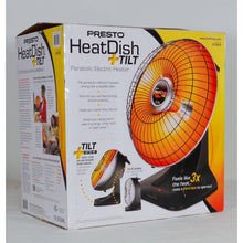 Load image into Gallery viewer, Presto Heat Dish +Tilt Parabolic Electric Heater-Liquidation Store
