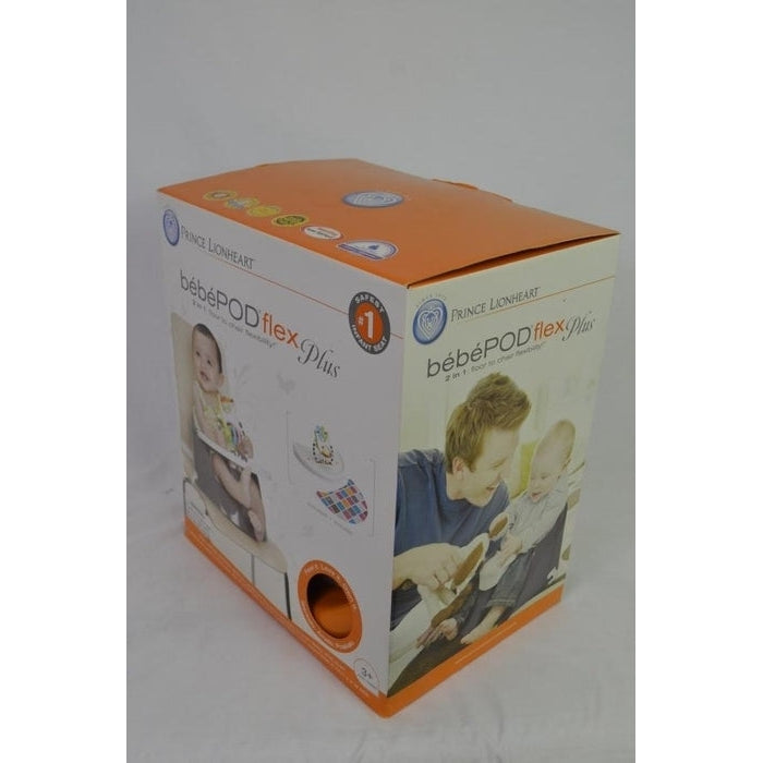 Prince Lionheart bebePOD Flex Plus Baby Seat Orange