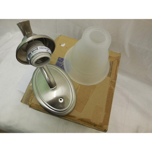 Progress Lighting P3190-09 1-Light Bath Bracket Brushed Nickel