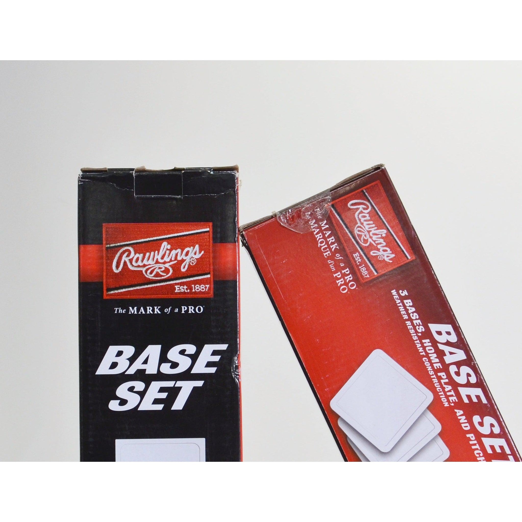 Rawlings | Hollywood Impact Base Set | Baseball/Softball | Comprend 15,2 cm Stanchions | Lot de 3 bases Rawlings | Hollywood Impact Base Set | Baseball/Softball | Comprend 15,2 cm Stanchions | Lot de 3 bases
