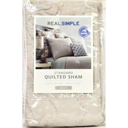 Real Simple Jules Standard Quilt Pillow Sham
