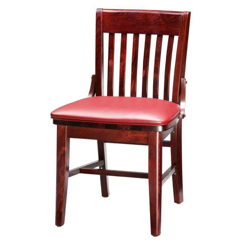 Regal Handmade Beechwood School House Upholstered Dining Chair