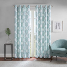 Load image into Gallery viewer, Regency Heights Zion Grommet Top Window Curtain Panel 84&quot; Spa
