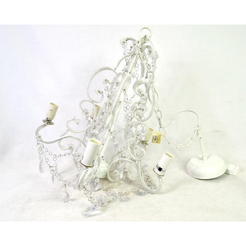 Renaissance2000 Shiny White Chandelier-Liquidation Store