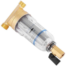 Load image into Gallery viewer, Reusable Spin Down Sediment Water Filter 3/4&quot; male thread
